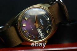 Vintage watch Slava Glory meshanikal USSR Russian Soviet Mens Watch