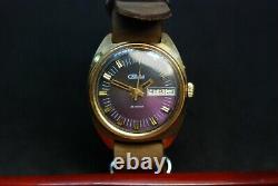 Vintage watch Slava Glory meshanikal USSR Russian Soviet Mens Watch