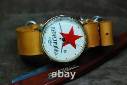 Vintage watch Slava Glory perestroika meshanikal USSR Russian Soviet Mens