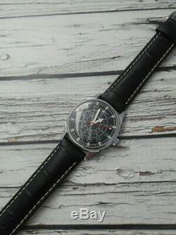 Vostok Watch Aviation Komandirskie Russian Military Aviator USSR Original