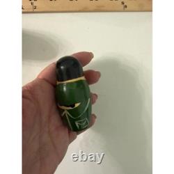 Vtg. Russian soviet USSR political leader nesting dolls set of 5 wooden