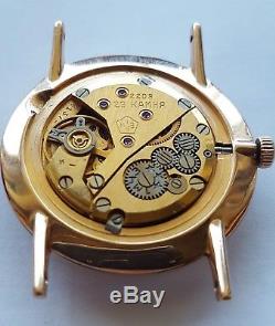 Vympel / Vimpel / Poljot / Luch solid 14k 583 gold Soviet Russian watch USSR