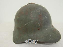 WWII Russian M36 Helmet. Finnish Trophey