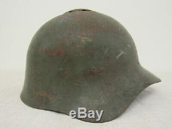 WWII Russian M36 Helmet. Finnish Trophey