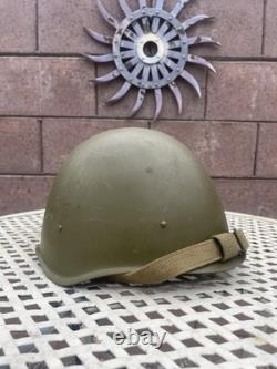 WWII Russian SSH-40 Helmet Original USSR Soviet Size 2 Medium