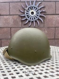 WWII Russian SSH-40 Helmet Original USSR Soviet Size 2 Medium
