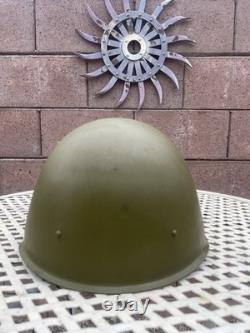 WWII Russian SSH-40 Helmet Original USSR Soviet Size 2 Medium