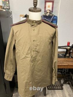 WWII SOVIET RUSSIAN Cotton EM Tunic And Trousers. Size Large New