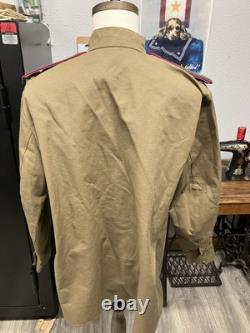WWII SOVIET RUSSIAN Cotton EM Tunic And Trousers. Size Large New