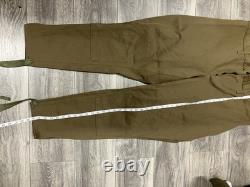 WWII SOVIET RUSSIAN Cotton EM Tunic And Trousers. Size Large New