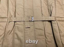 WWII SOVIET RUSSIAN M1941 WINTER PADDED JACKET Telogreika-SIZE 1 (38-40R)