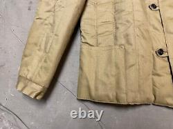 WWII SOVIET RUSSIAN M1941 WINTER PADDED JACKET Telogreika-SIZE 4 (46-48R)