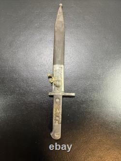WWII Soviet Russian Mosin-Nagant M91/30 Bayonet with Scabbard Serial #533502