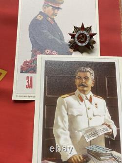 WW II SOVIET RUSSIAN USSR Badge Medal Order of PATRIOTIC WAR GOLD ST. SILVER