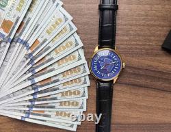 Watch 24h Mechanical Antarctica Russian Day Men's Soviet Rare USSR Raketa Blue