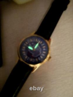 Watch 24h Mechanical Antarctica Russian Day Men's Soviet Rare USSR Raketa Blue