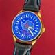 Watch 24h Mechanical Raketa Antarctica Russian Day Men's Soviet Rare Ussr Blue