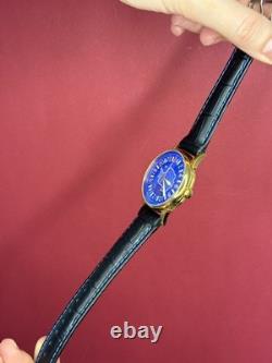 Watch 24h Mechanical Raketa Antarctica Russian Day Men's Soviet Rare USSR Blue