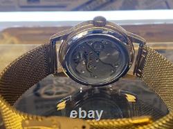 Watch 24h Mechanical Wrist Men's Russian Soviet USSR Polar Golden Raketa Wrist Watch 24h Mechanical Wrist Men's Russian Soviet USSR Polar Golden Raketa Wrist