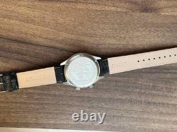 Watch Alarm Mechanical Pilot Aviator Wrist Soviet Men Signal USSR Russian Black