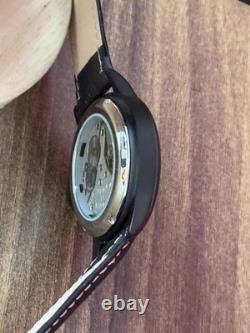 Watch Aviator Pilot Mechanical Vintage Soviet USSR Military Day Calendar Raketa
