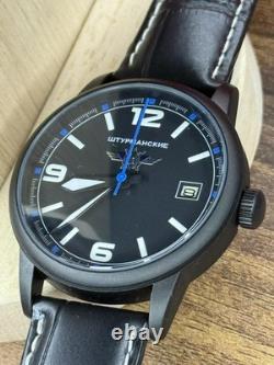 Watch Aviator Pilot Mechanical Vintage Soviet USSR Military Day Calendar Raketa