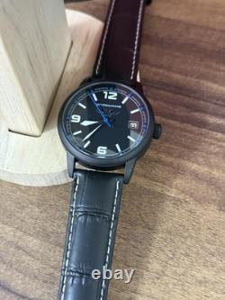 Watch Aviator Pilot Mechanical Vintage Soviet USSR Military Day Calendar Raketa