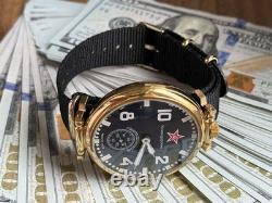 Watch Mechanical Commander USSR Molnija Mens Soviet Star Vintage Russian Molniya
