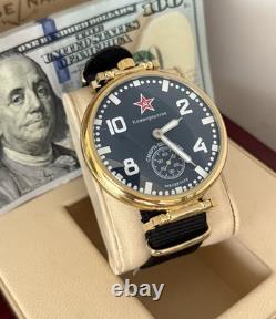 Watch Mechanical Commander USSR Molnija Mens Soviet Star Vintage Russian Molniya