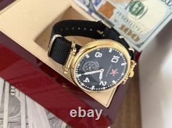Watch Mechanical Commander USSR Molnija Mens Soviet Star Vintage Russian Molniya
