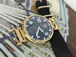 Watch Mechanical Commander USSR Molnija Mens Soviet Star Vintage Russian Molniya