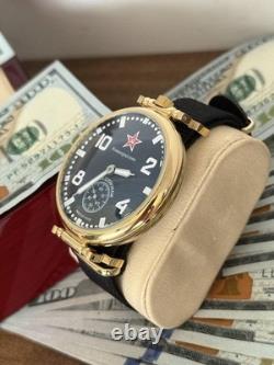 Watch Mechanical Commander USSR Molnija Mens Soviet Star Vintage Russian Molniya