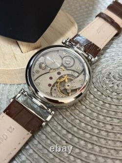 Watch Mechanical Wrist Compass Men's Russian Soviet USSR Molniya Strap, Vintage