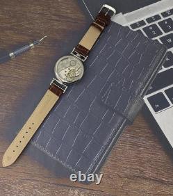 Watch Mechanical Wrist Compass Men's Russian Soviet USSR Molniya Strap, Vintage