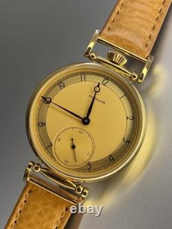 Watch Mechanical Wrist Golden Russian Molniya USSR Molnja Soviet Rare Vintage