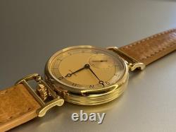 Watch Mechanical Wrist Golden Russian Molniya USSR Molnja Soviet Rare Vintage