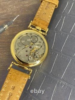 Watch Mechanical Wrist Golden Russian Molniya USSR Molnja Soviet Rare Vintage
