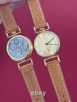 Watch Mechanical Wrist Golden Vintage Molniya Russian USSR Molnja Soviet Rare