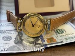 Watch Mechanical Wrist Golden Vintage Molniya Russian USSR Molnja Soviet Rare