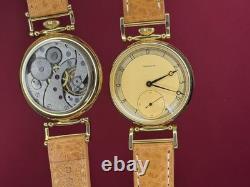 Watch Mechanical Wrist Golden Vintage Molniya Russian USSR Molnja Soviet Rare