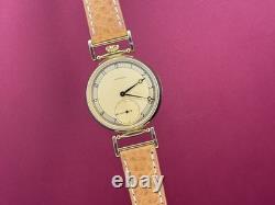 Watch Mechanical Wrist Golden Vintage Molniya Russian USSR Molnja Soviet Rare