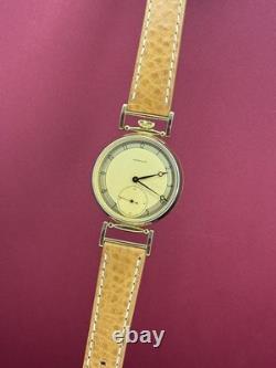 Watch Mechanical Wrist Golden Vintage Molniya Russian USSR Molnja Soviet Rare