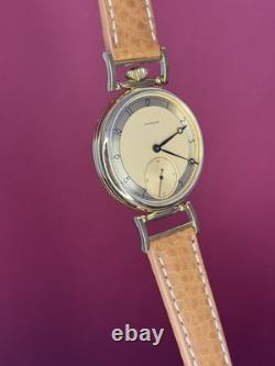 Watch Mechanical Wrist Golden Vintage Molniya Russian USSR Molnja Soviet Rare