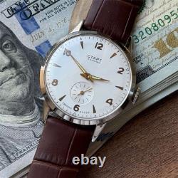 Watch Mechanical Wrist Start Classic Mens Russian Vintage Soviet USSR Strap Rare