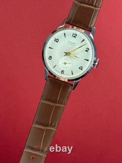 Watch Mechanical Wrist Start Classic Mens Russian Vintage Soviet USSR Strap Rere