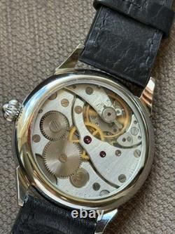 Watch Molniya Mechanical Playing Card Wrist Mens Russian Vintage USSR Strap Rare