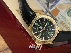 Watch Pilot Aviator Automatic Soviet USSR Military Russian Raketa Vintage Date
