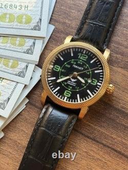 Watch Pilot Aviator Automatic Soviet USSR Military Russian Raketa Vintage Date