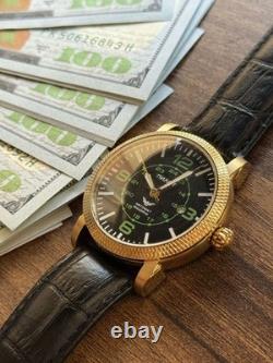 Watch Pilot Aviator Automatic Soviet USSR Military Russian Raketa Vintage Date