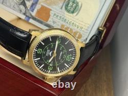 Watch Pilot Aviator Automatic Soviet USSR Military Russian Raketa Vintage Date